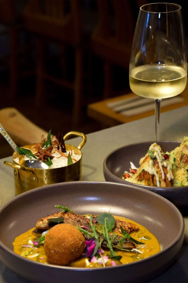 Exquisite Mother's Day Indian tasting menu at Sindhu Restaurant, Marlow, Buckinghamshire.